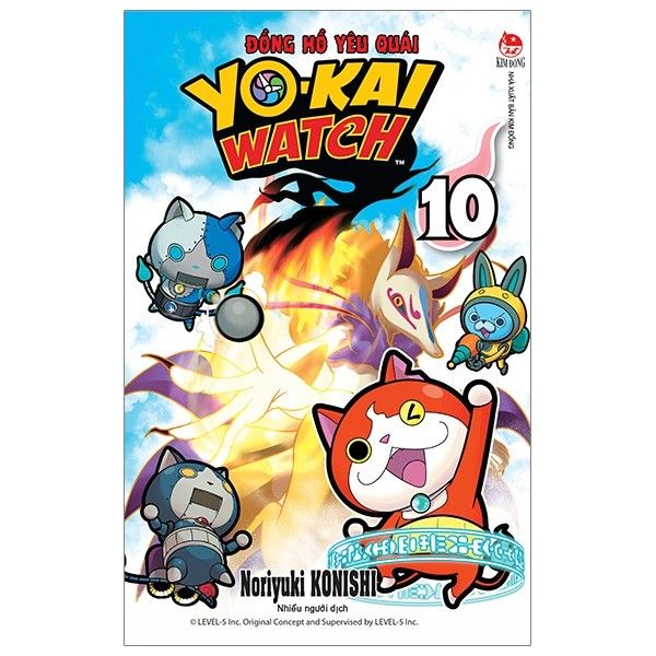  Yo-kai Watch - Đồng Hồ Yêu Quái - Tập 10 