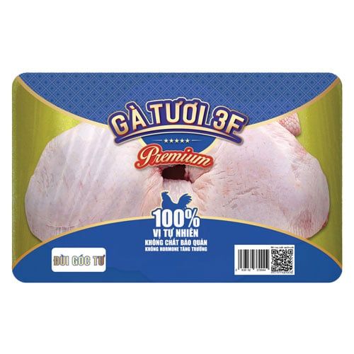  1/4 BACK LEG OF CHICKEN 3F 500g 