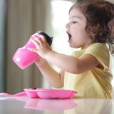  Bình Uống Nước Giữ Nhiệt Có Ống Hút Cho Bé Từ 12 Tháng Tommee Tippee Insulated Straw 260ml - Hồng 