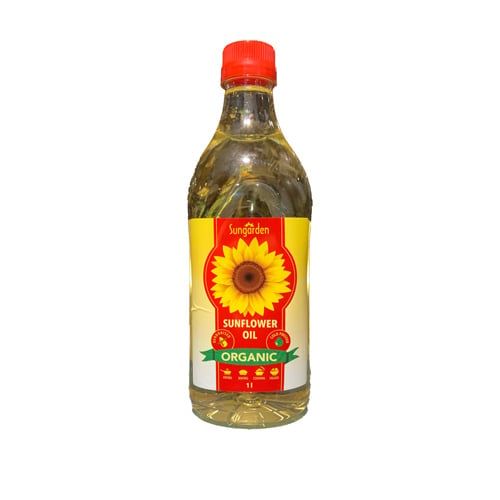  ORGANIC SUNFLOWER OIL SUNGARDEN 1L 