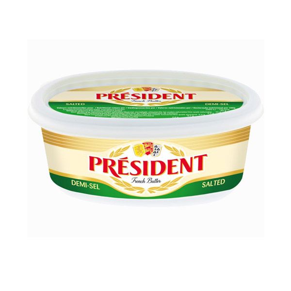  BƠ MẶN PRESIDENT 250G 