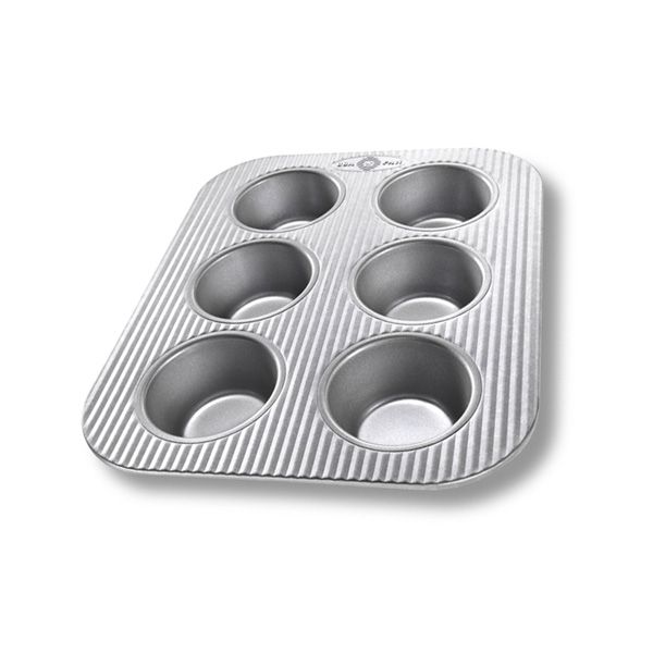  6 CUP MUFFIN PAN 7X5.2X3.5CM 