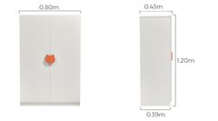 Combo 2 tủ quần áo đa năng thiết kế hiện đại cho bé -TQA 515