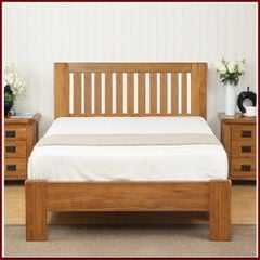 Bộ Phòng Ngủ Gỗ Sồi Mỹ NO-05