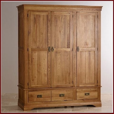 Bộ Phòng Ngủ Gỗ Sồi Mỹ NO-03