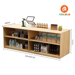 Quầy lễ tân hiện đại cho văn phòng Nolulu - QLT09