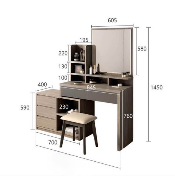 Bàn Trang Điểm Cao Cấp TD-42