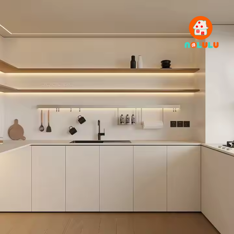 Mẫu tủ bếp cao và hiện đại Nolulu - PB019