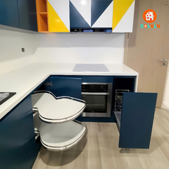 Thiết Kế Thi Công Nội Thất Phòng Bếp Cao Cấp Tại Vinhomes Grand Park Quận 9