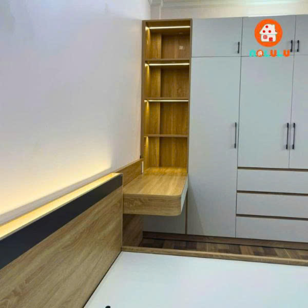 Thiết Kế Thi Công Nội Thất Phòng Ngủ Hiện Đại Tại Nhà Bè