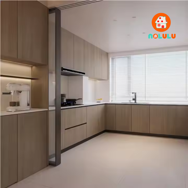 Mẫu tủ bếp cao và hiện đại Nolulu - PB020