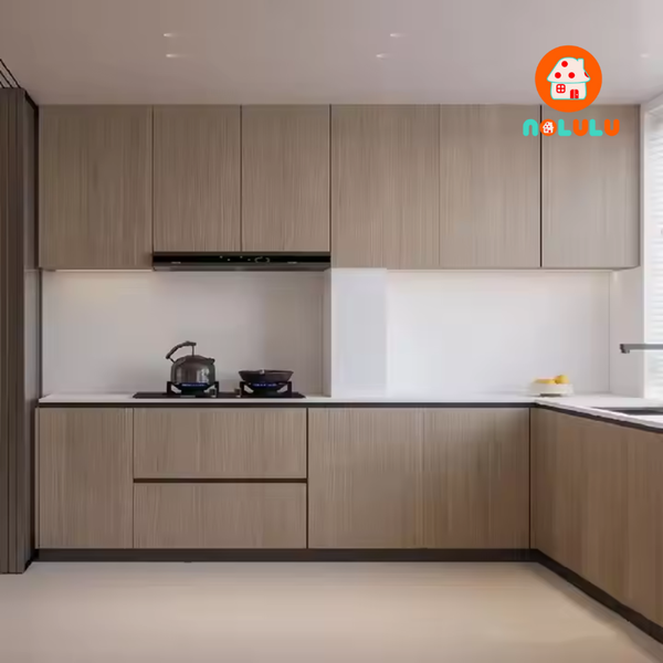 Mẫu tủ bếp cao và hiện đại Nolulu - PB020