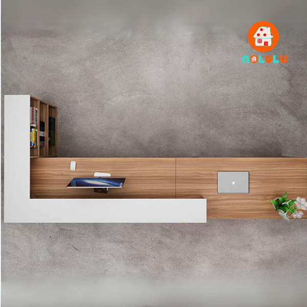 Quầy lễ tân hiện đại cho văn phòng Nolulu - QLT10