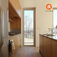 Mẫu tủ bếp cao và hiện đại Nolulu - PB021