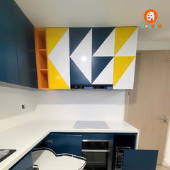 Thiết Kế Thi Công Nội Thất Phòng Bếp Cao Cấp Tại Vinhomes Grand Park Quận 9