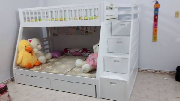 Giường 2 Tầng Bella Esprit Gỗ Tự Nhiên (1m-1m4)
