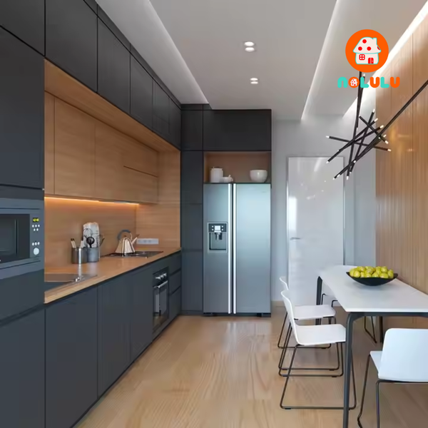 Mẫu tủ bếp cao và hiện đại Nolulu - PB022