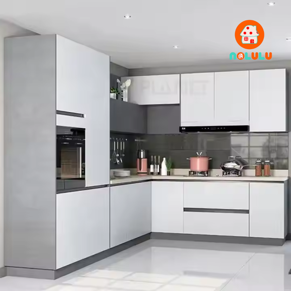 Mẫu tủ bếp cao và hiện đại Nolulu - PB002