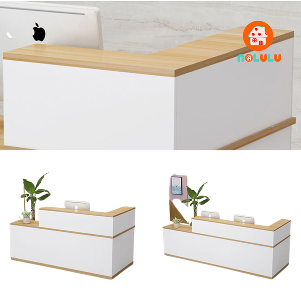 Quầy lễ tân hiện đại cho văn phòng Nolulu - QLT01