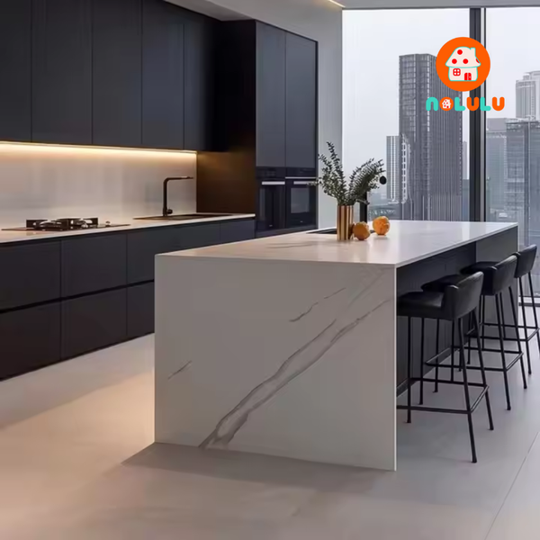 Mẫu tủ bếp cao và hiện đại Nolulu - PB023