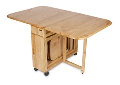 Bộ Bàn Ăn Xếp Gọn 4 Ghế Gỗ Tự Nhiên Cao Cấp Phù Hợp Cho Không Gian Chật Hẹp