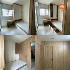 Thiết Kế Thi Công Nội Thất Căn Hộ EhomeS Nam Sài Gòn - Bình Chánh