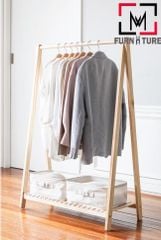 Giá Treo Đồ Gỗ Tự Nhiên No.1 (1m)