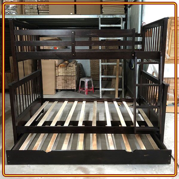 Giường 3 Tầng Xuất Khẩu Mano 1m2-1m4-1m