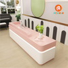 Quầy lễ tân hiện đại cho văn phòng Nolulu - QLT02