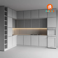 Mẫu tủ bếp cao và hiện đại Nolulu - PB003