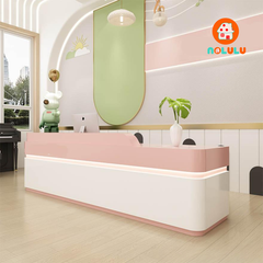 Quầy lễ tân hiện đại cho văn phòng Nolulu - QLT02