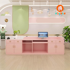 Quầy lễ tân hiện đại cho văn phòng Nolulu - QLT02