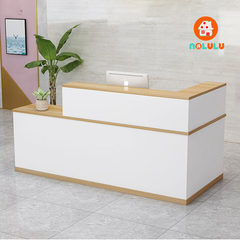 Quầy lễ tân hiện đại cho văn phòng Nolulu - QLT01