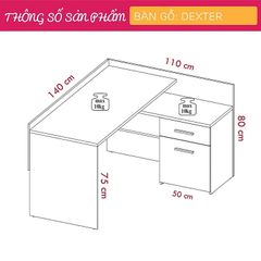 Bàn Học và Làm Việc Thông Minh Dexter