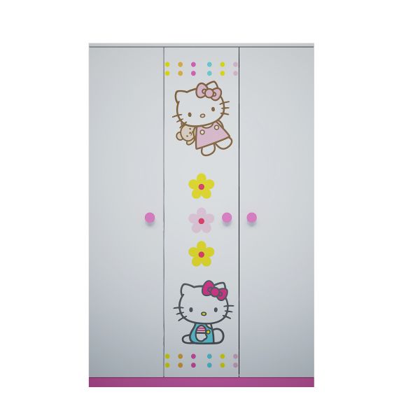 Tủ Quần Áo Trẻ Em Hello Kitty (1m2)