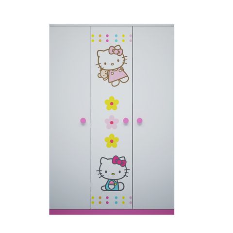 Tủ Quần Áo Trẻ Em Hello Kitty (1m2)