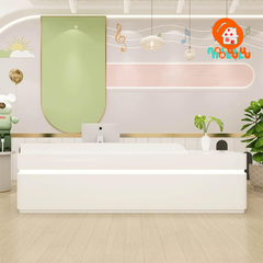 Quầy lễ tân hiện đại cho văn phòng Nolulu - QLT02