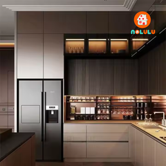 Mẫu tủ bếp cao và hiện đại Nolulu - PB004