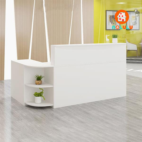 Quầy lễ tân hiện đại cho văn phòng Nolulu - QLT03