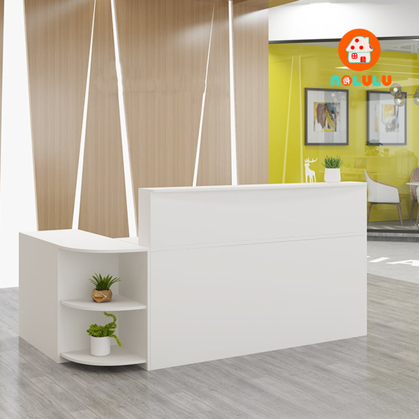 Quầy lễ tân hiện đại cho văn phòng Nolulu - QLT03