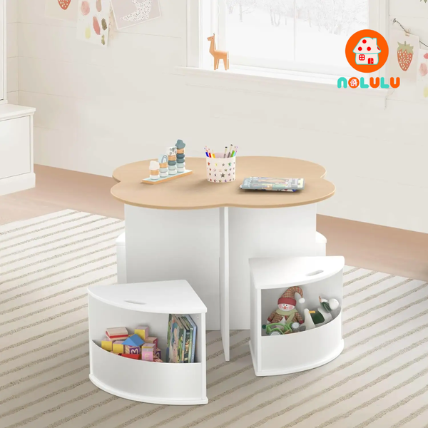 Bàn học thông minh xếp gọn Nolulu - BAX09