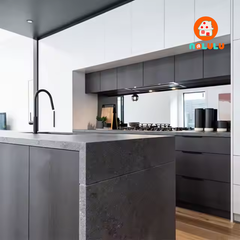 Mẫu tủ bếp cao và hiện đại Nolulu - PB005