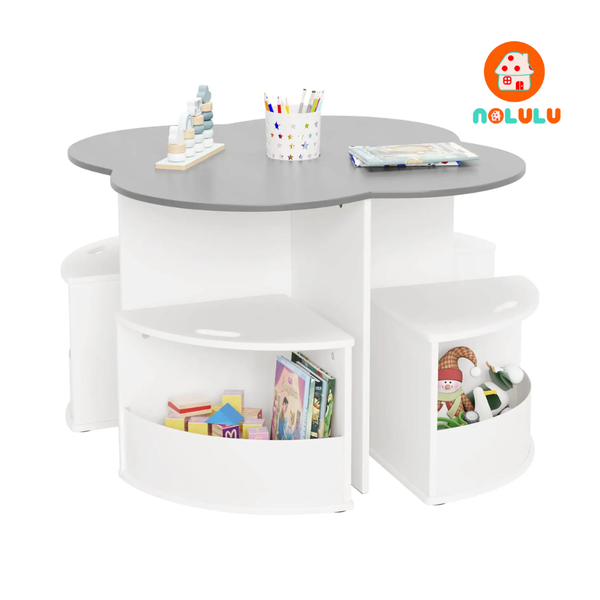 Bàn học thông minh xếp gọn Nolulu - BAX09