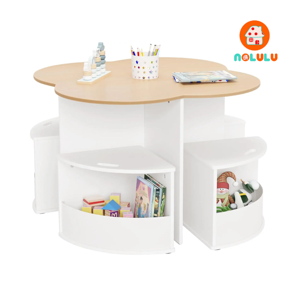 Bàn học thông minh xếp gọn Nolulu - BAX09