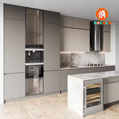 Mẫu tủ bếp cao và hiện đại Nolulu - PB001