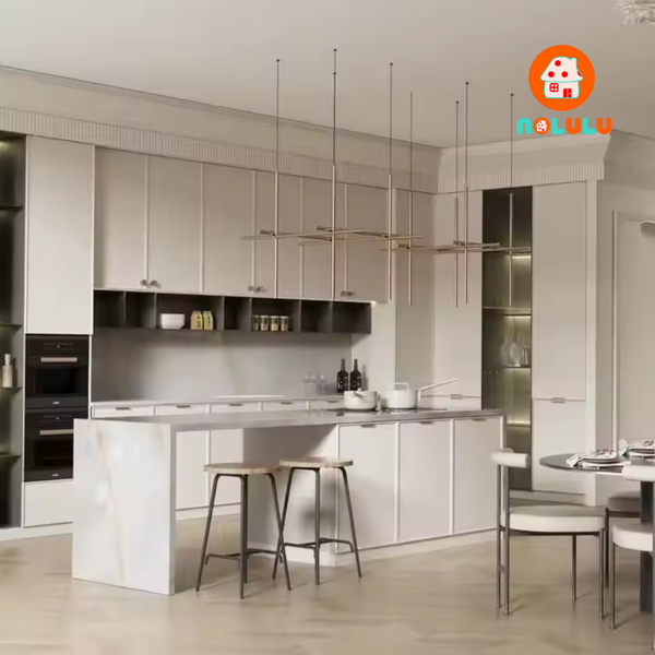 Mẫu tủ bếp cao và hiện đại Nolulu - PB006