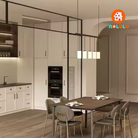 Mẫu tủ bếp cao và hiện đại Nolulu - PB006