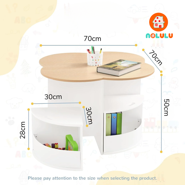 Bàn học thông minh xếp gọn Nolulu - BAX09