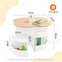 Bàn học thông minh xếp gọn Nolulu - BAX09