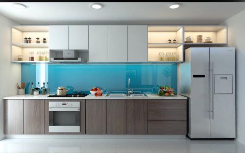 Mẫu Phòng Bếp Chung Cư NOLULU-046